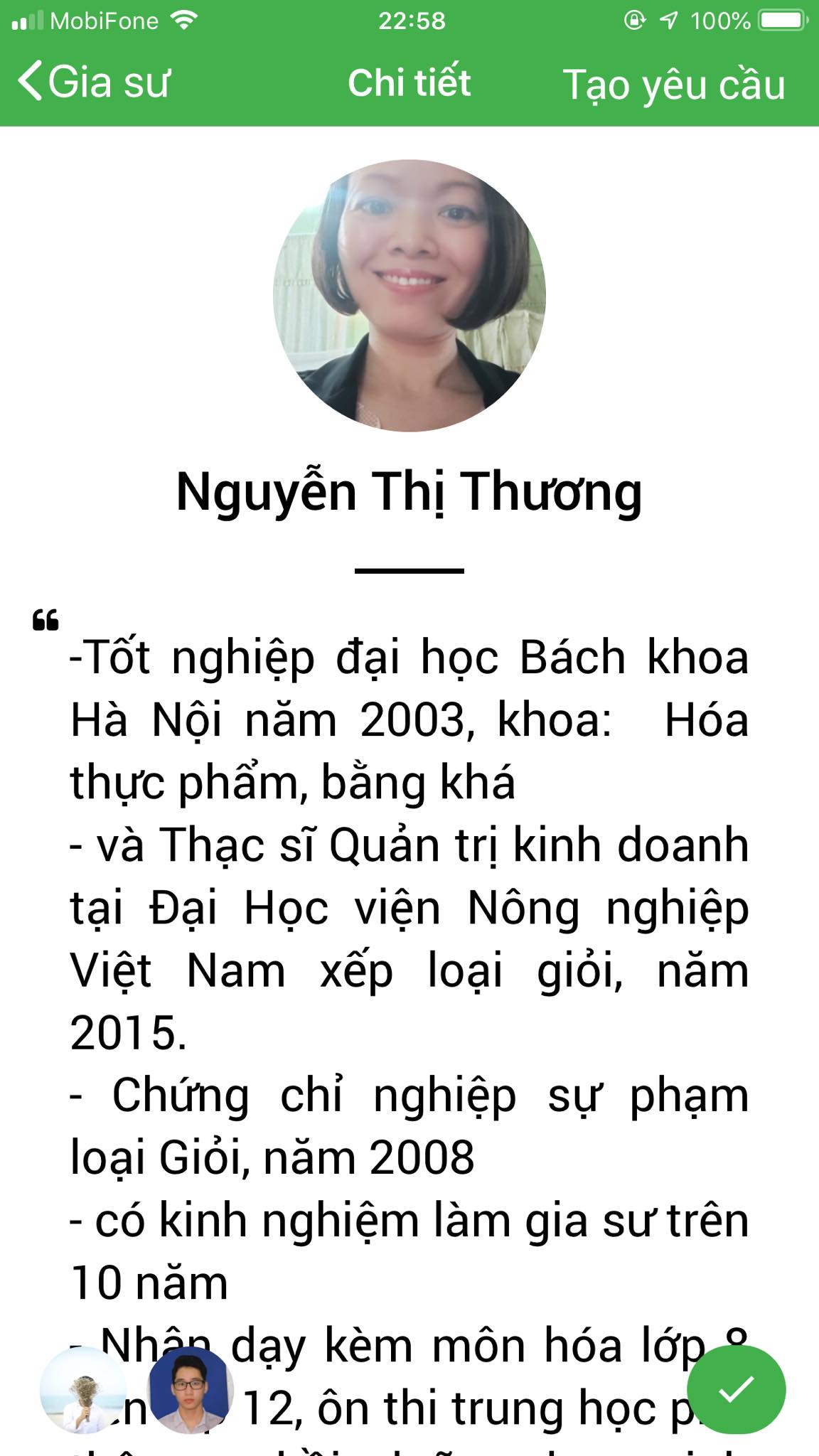 Học phí Hóa lớp 12